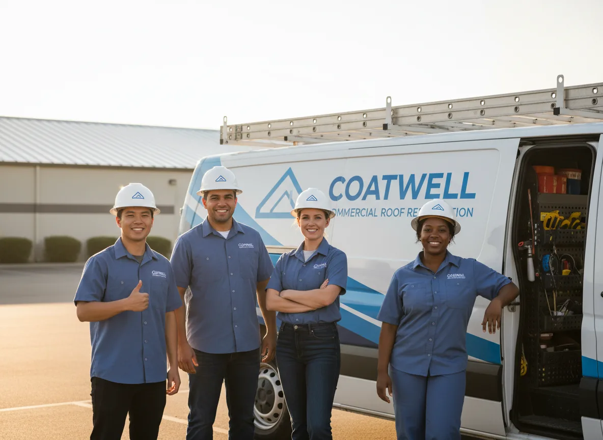 Commercial roof coating company in Swoope, VA